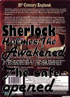 Box art for Sherlock Holmes: The Awakened