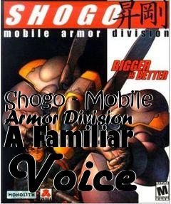 Box art for Shogo - Mobile Armor Division