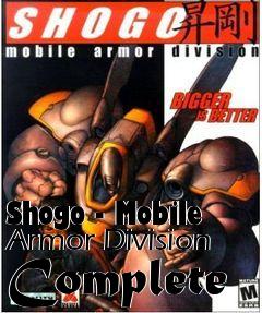 Box art for Shogo - Mobile Armor Division