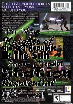 Box art for Star Wars Knights of the Old Republic II: The Sith Lords