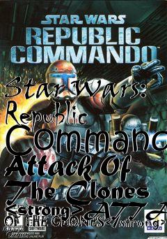 Box art for Star Wars: Republic Commando