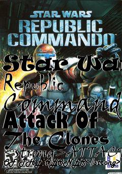 Box art for Star Wars: Republic Commando