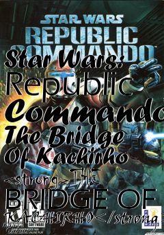 Box art for Star Wars: Republic Commando