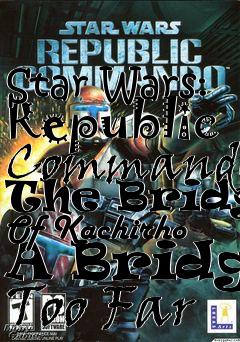 Box art for Star Wars: Republic Commando