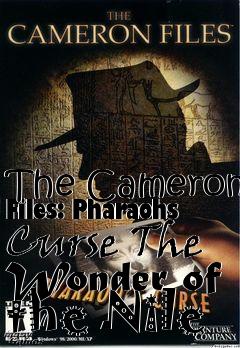 Box art for The Cameron Files: Pharaohs Curse