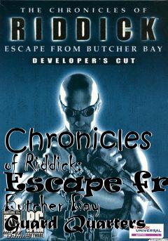 Box art for Chronicles of Riddick: Escape from Butcher Bay