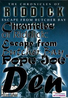 Box art for Chronicles of Riddick: Escape from Butcher Bay