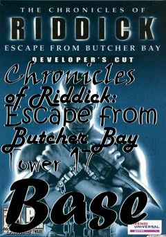 Box art for Chronicles of Riddick: Escape from Butcher Bay