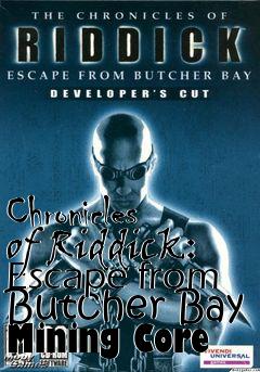 Box art for Chronicles of Riddick: Escape from Butcher Bay