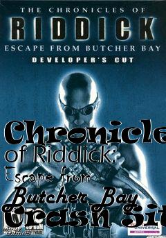 Box art for Chronicles of Riddick: Escape from Butcher Bay