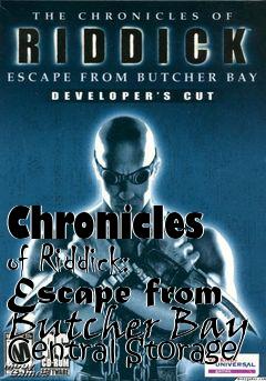 Box art for Chronicles of Riddick: Escape from Butcher Bay