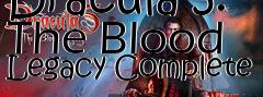 Box art for Dracula 5: The Blood Legacy