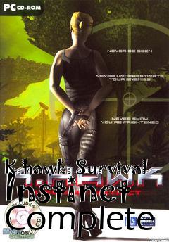 Box art for K.hawk: Survival Instinct