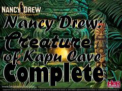 Box art for Nancy Drew: Creature of Kapu Cave