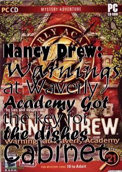 Box art for Nancy Drew: Warnings at Waverly Academy