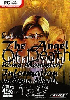 Box art for Broken Sword: The Angel Of Death