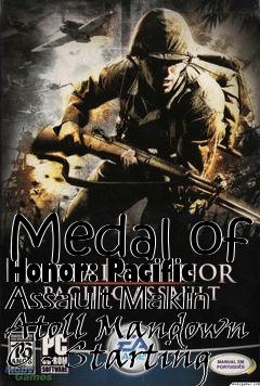 Box art for Medal of Honor: Pacific Assault