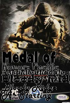 Box art for Medal of Honor: Pacific Assault