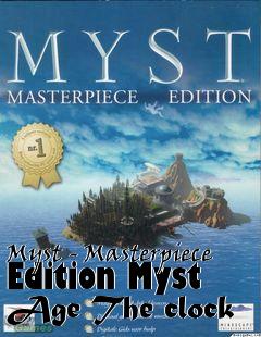 Box art for Myst - Masterpiece Edition