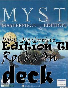 Box art for Myst - Masterpiece Edition