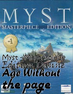 Box art for Myst - Masterpiece Edition