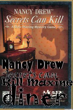 Box art for Nancy Drew Secrets can Kill