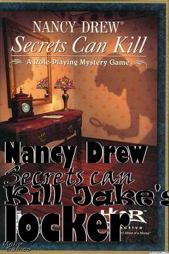 Box art for Nancy Drew Secrets can Kill