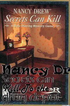 Box art for Nancy Drew Secrets can Kill