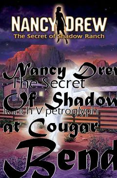 Box art for Nancy Drew - The Secret Of Shadow Ranch