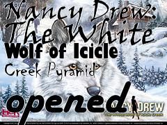 Box art for Nancy Drew: The White Wolf of Icicle Creek