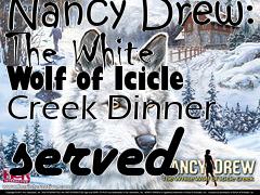 Box art for Nancy Drew: The White Wolf of Icicle Creek