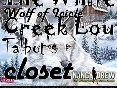 Box art for Nancy Drew: The White Wolf of Icicle Creek