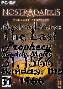 Box art for Nostradamus: The Last Prophecy