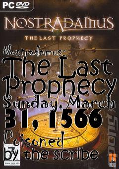 Box art for Nostradamus: The Last Prophecy