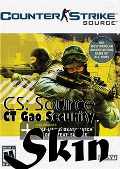 Box art for CS: Source CT Gao Security Skin