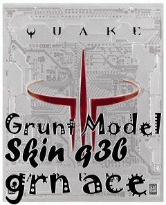 Box art for Grunt Model Skin q3b grn ace