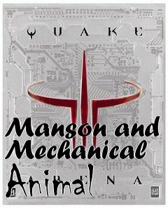 Box art for Manson and Mechanical Animal
