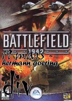 Box art for 19 mars - hermann goering div