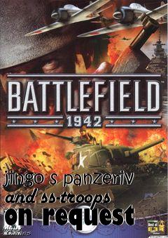 Box art for jingo s panzeriv and ss-troops on request