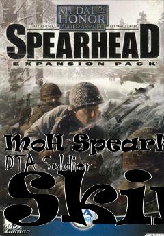 Box art for MoH Spearhead DTA Soldier Skin