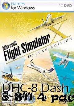 Box art for DHC-8 Dash 8-311 4 pack