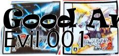 Box art for Good And Evil 001