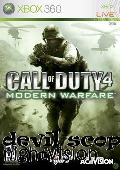 Box art for devil scope nightvision