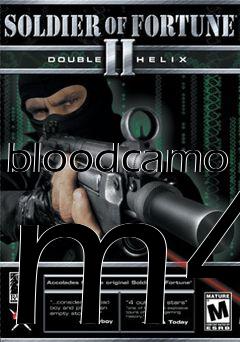 Box art for bloodcamo m4