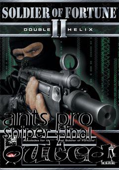 Box art for ants pro sniper final outcast