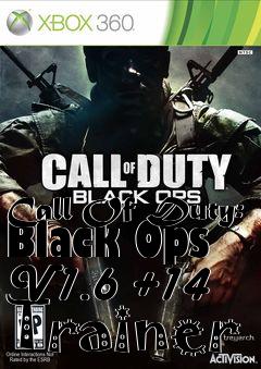 Box art for Call
Of Duty: Black Ops V1.6 +14 Trainer