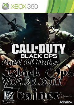 Box art for Call
Of Duty: Black Ops V04.23.2011 Trainer