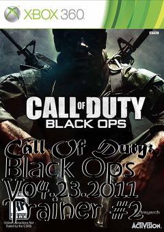 Box art for Call
Of Duty: Black Ops V04.23.2011 Trainer #2