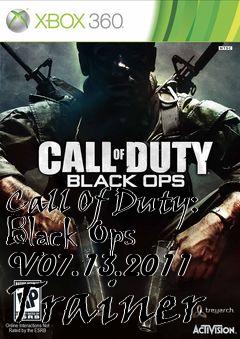 Box art for Call
Of Duty: Black Ops V07.13.2011 Trainer