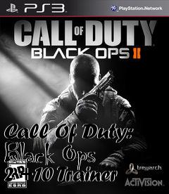 Box art for Call
Of Duty: Black Ops 2 +10 Trainer